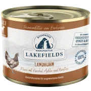 Nassfutter-Menü Huhn Landhuhn mit Fenchel, Äpfeln und Kartoffeln