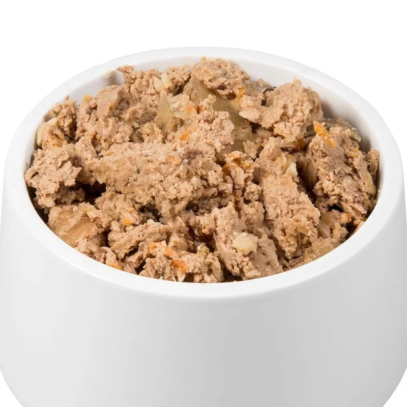 Classic Menü Bio-Huhn mit 55 % Fleischanteil, Bio-Kartoffel und Bio-Karotte