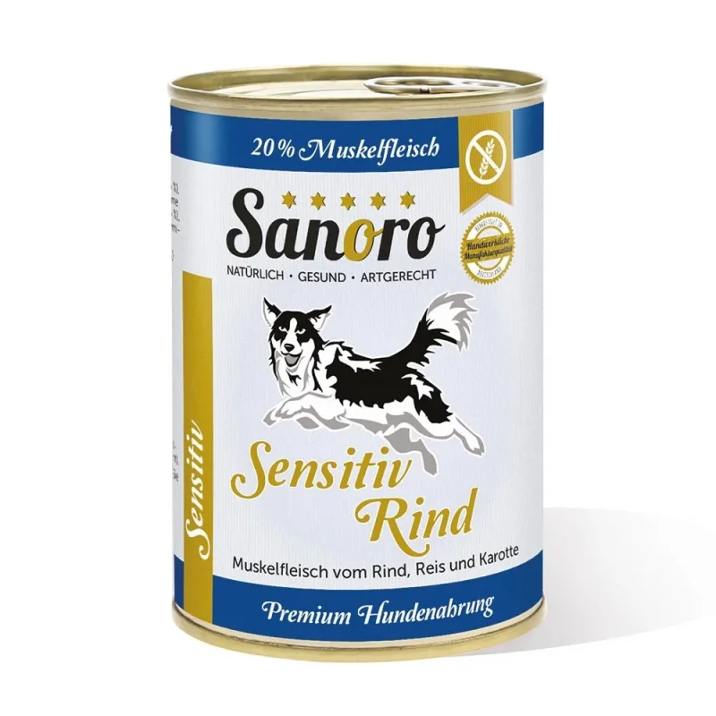 Sensitiv Menü Rind mit Reis* und Karotte*
