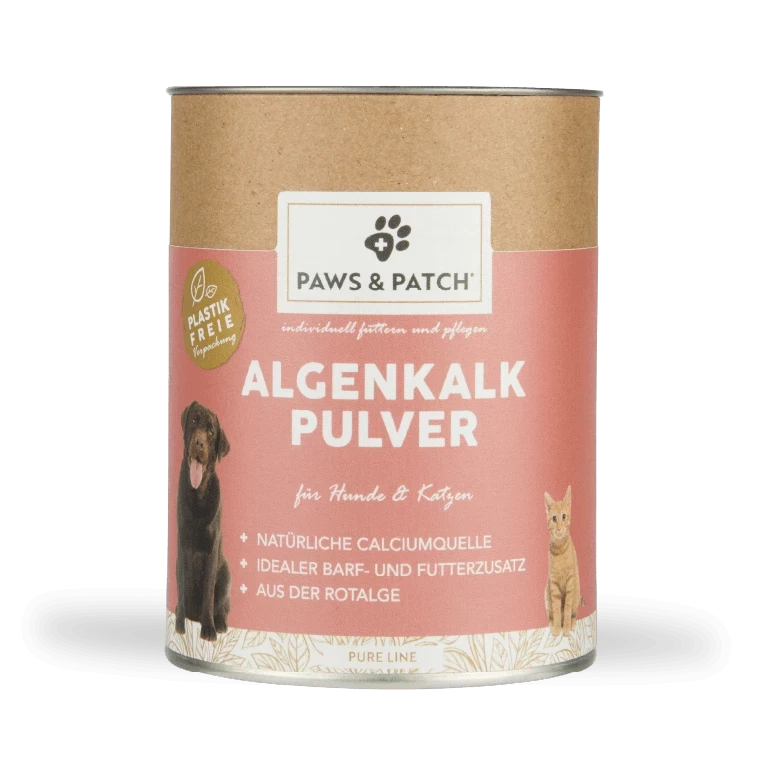 ALGENKALK Pulver 250g für Hunde und Katzen