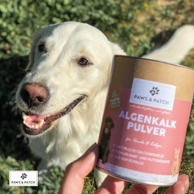 ALGENKALK Pulver 250g für Hunde und Katzen