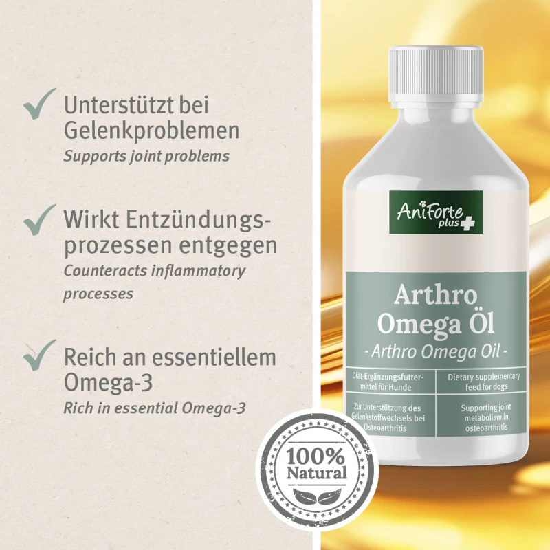 AniForte® plus Arthro Omega Öl 250 ml