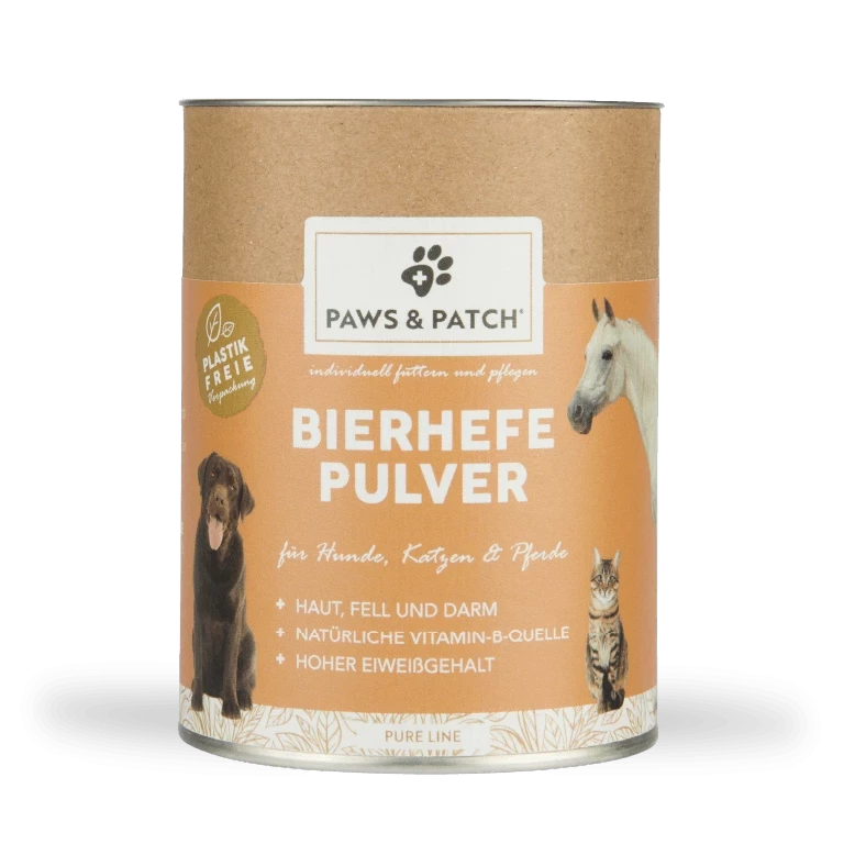 BIERHEFE Pulver  für Hunde, Katzen und Pferde