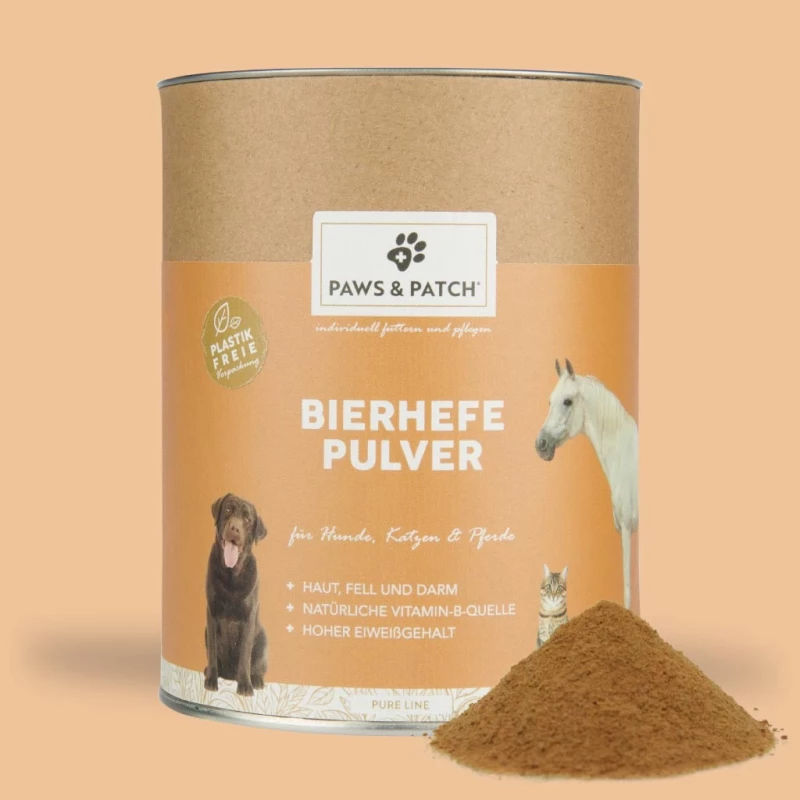 BIERHEFE Pulver  für Hunde, Katzen und Pferde