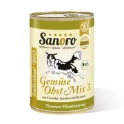 BIO Gemüse-Obst-Mix 3 mit Bio-Kartoffel, Bio-Karotte, Bio-Brokkoli und Bio-Apfel
