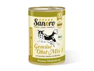 BIO Gemüse-Obst-Mix 3 mit Bio-Kartoffel, Bio-Karotte, Bio-Brokkoli und Bio-Apfel