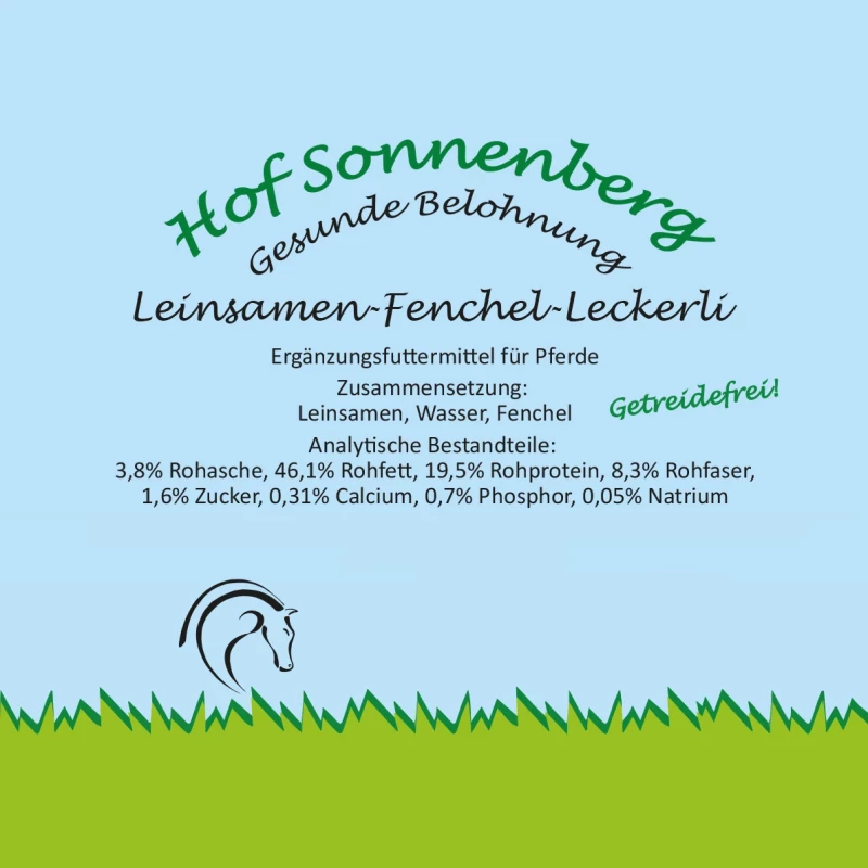 Leinsamen-Fenchel-Leckerli (getreidefrei)