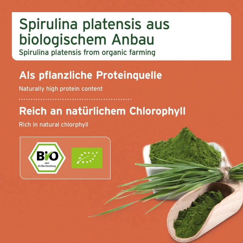 Bio Spirulina Pulver 250 g