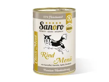Classic Menü Rind mit 55% Fleischanteil mit Kartoffel* und Karotte*