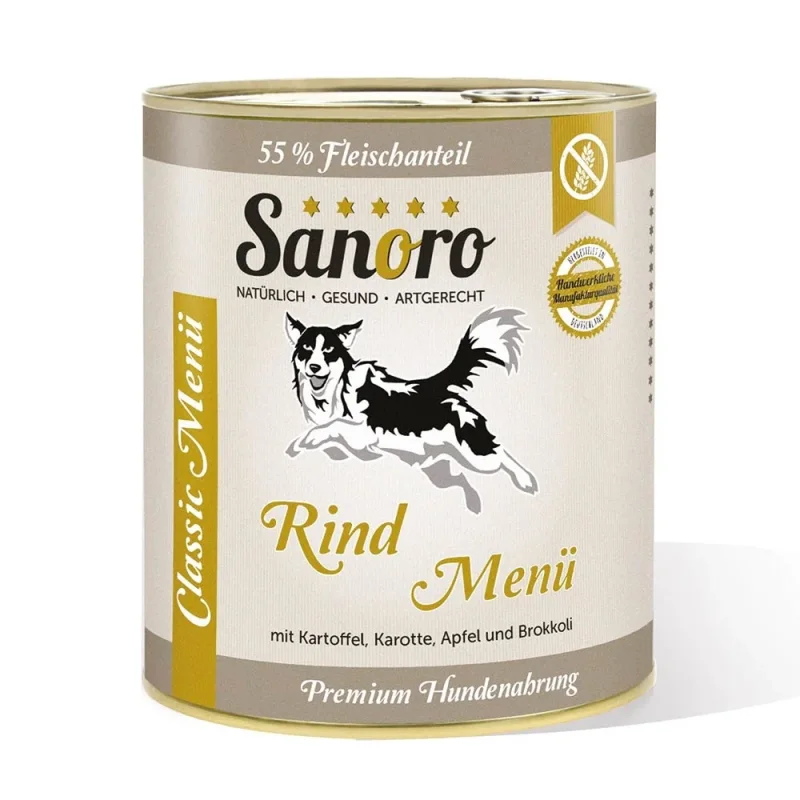 Classic Menü Rind mit 55% Fleischanteil mit Kartoffel* und Karotte*