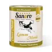 Classic Menü Lamm mit 50 % Fleischanteil, Haferflocken* und Karotte*