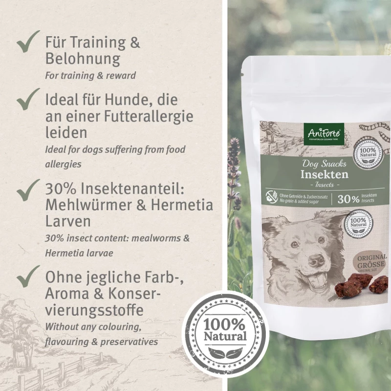 Dog Snacks Insekten 150 g