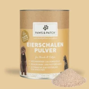 EIERSCHALEN Pulver für Hunde und Katzen