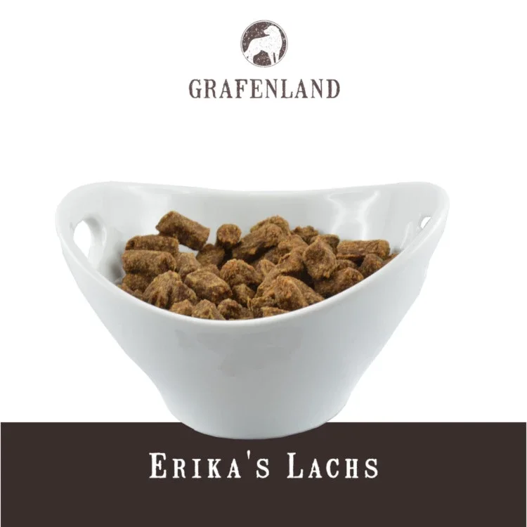 Erika's Lachs - Mini Snacks aus Lachsfleisch | 100g