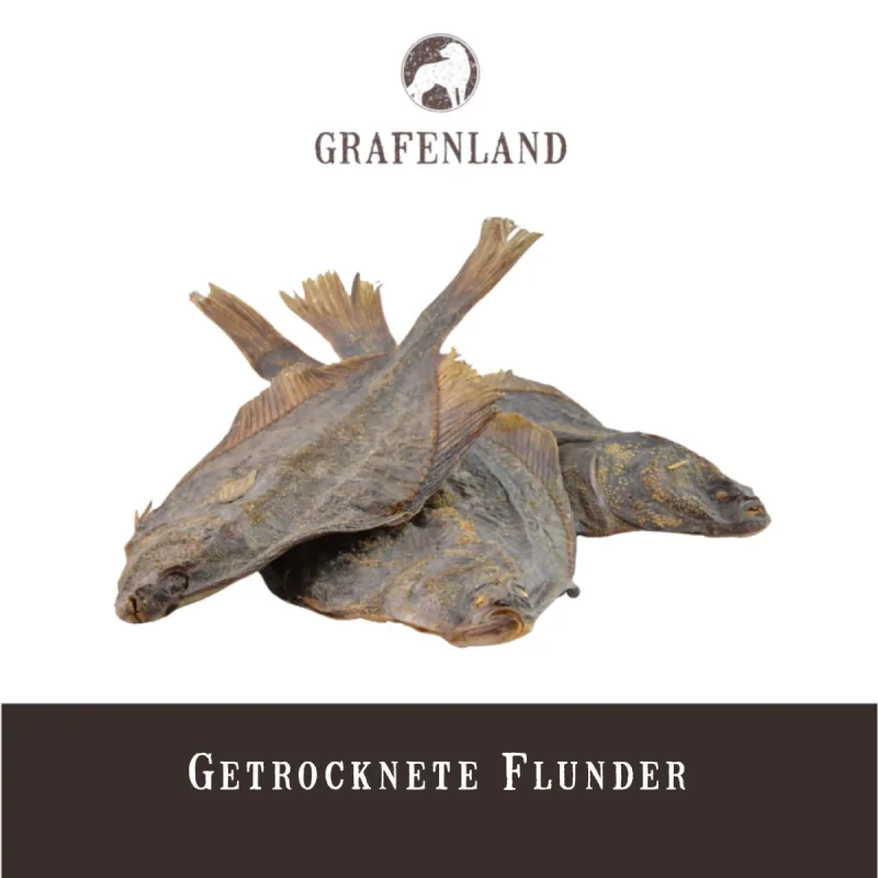 Flunder getrocknet | 3 Stück