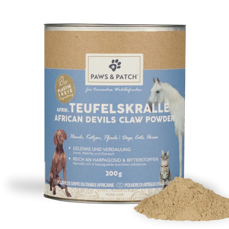 TEUFELSKRALLE Pulver 200g für Hunde, Katzen & Pferde