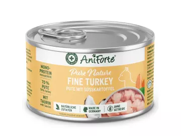 Nassfutter Fine Turkey – Saftige Pute mit Süßkartoffel