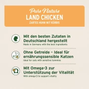 Nassfutter Land Chicken – Zartes Huhn mit Kürbis