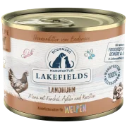 Nassfutter-Menü Huhn Landhuhn mit Fenchel, Äpfeln und Kartoffeln