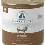 Nassfutter-Menü Lamm Weidelamm mit Kartoffeln, Blattspinat und Kräutern