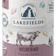 Nassfutter-Menü Rind Weiderind mit Karotten, Äpfeln und Kartoffeln