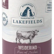 Nassfutter-Menü Rind  Weiderind mit Zucchini, Äpfeln und Karotten