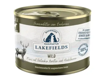 Nassfutter-Menü Wild | Wild mit Pastinaken, Karotten und Heidelbeeren