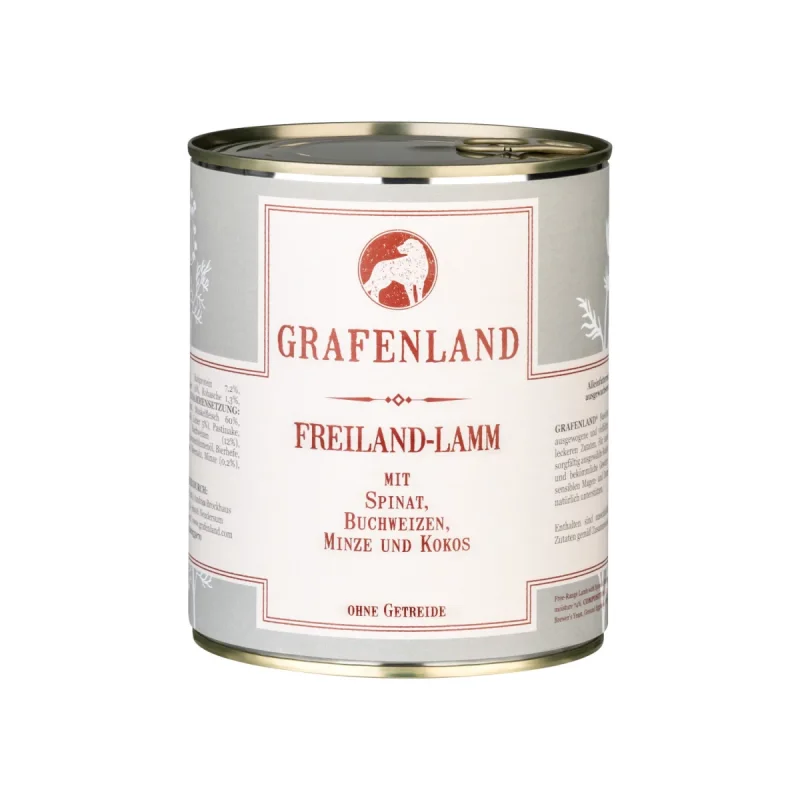 Premium Lamm Menü für Hunde