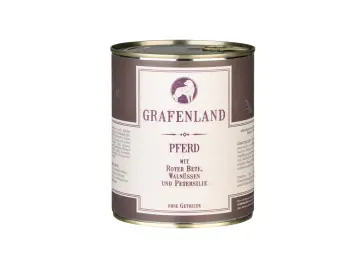 Premium Pferd Menü für Hunde | 800g