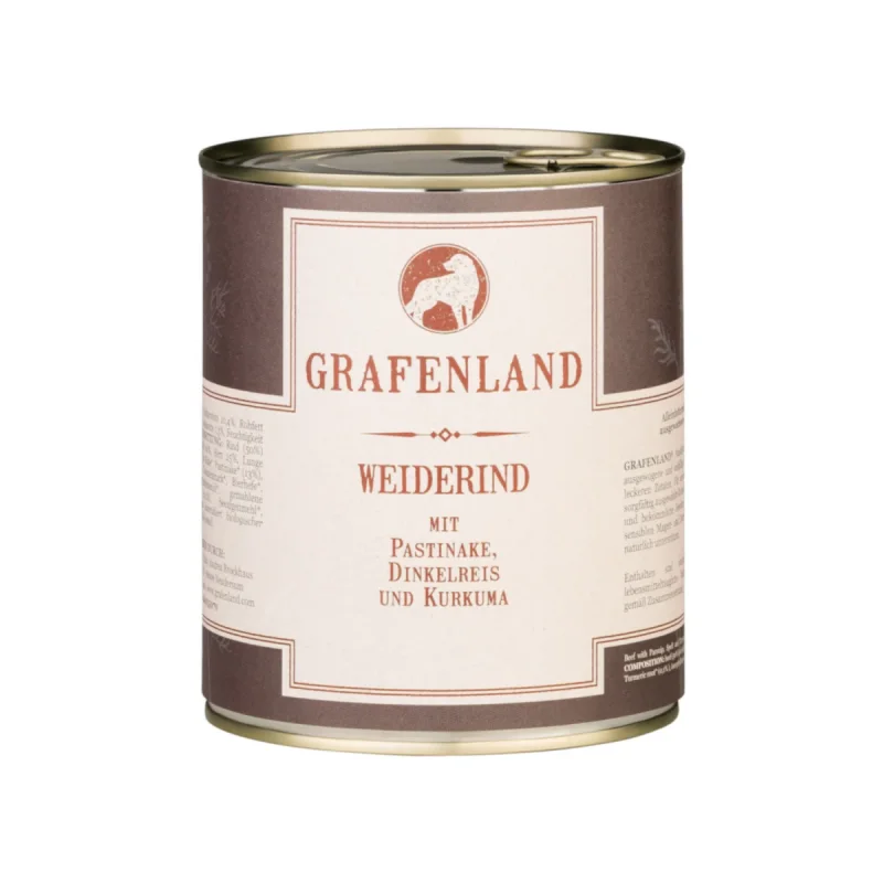 Premium Rind Menü für Hunde | 800g