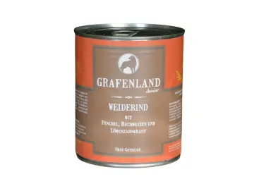 Premium Rind Menü für Hundesenioren | 800g
