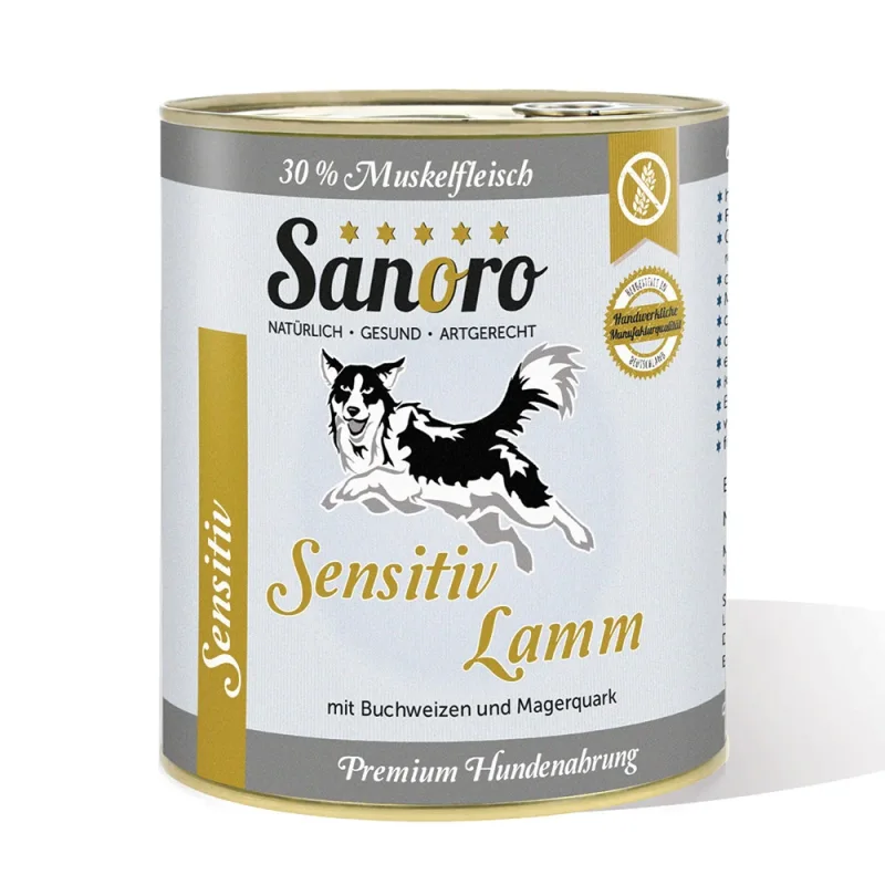 Sensitiv Menü Lamm mit Karotte und Buchweizen