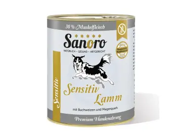 Sensitiv Menü Lamm mit Karotte und Buchweizen