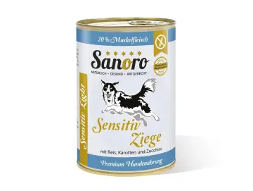 Sensitiv Menü Light Ziege mit Reis* und Karotte*