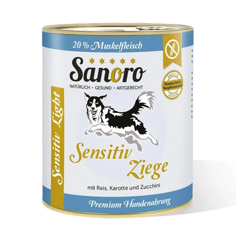Sensitiv Menü Light Ziege mit Reis* und Karotte*