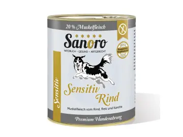Sensitiv Menü Rind mit Reis und Karotte