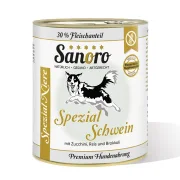 Spezial Menü Schwein mit Zucchini*, Naturreis* und Brokkoli*