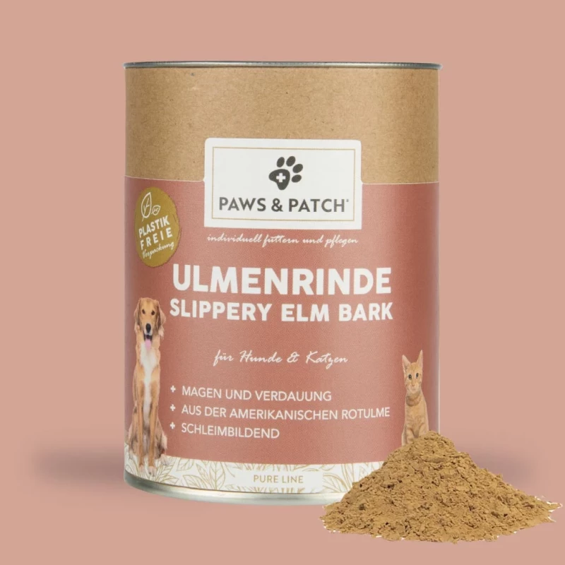 ULMENRINDE Pulver 100g für Hunde und Katzen